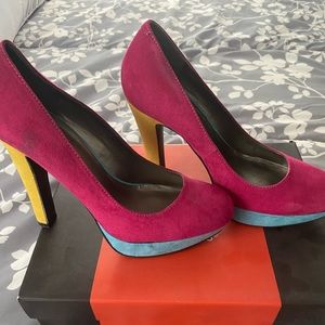 Guess Fabric Heels
